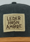 Preview: Cap "d´Hundskrippln: Lederhosnamore" - dark grey (Snapback)